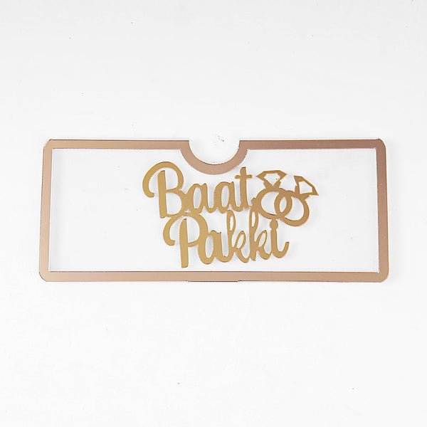 Baat Pakki Acrylic Envelopes