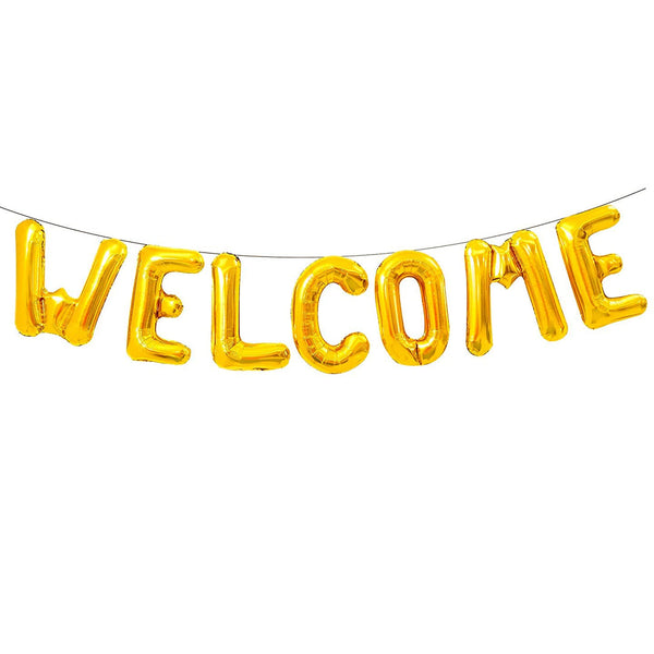 Welcome Foil Balloon Set